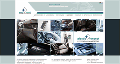 Desktop Screenshot of plastic-concept.de